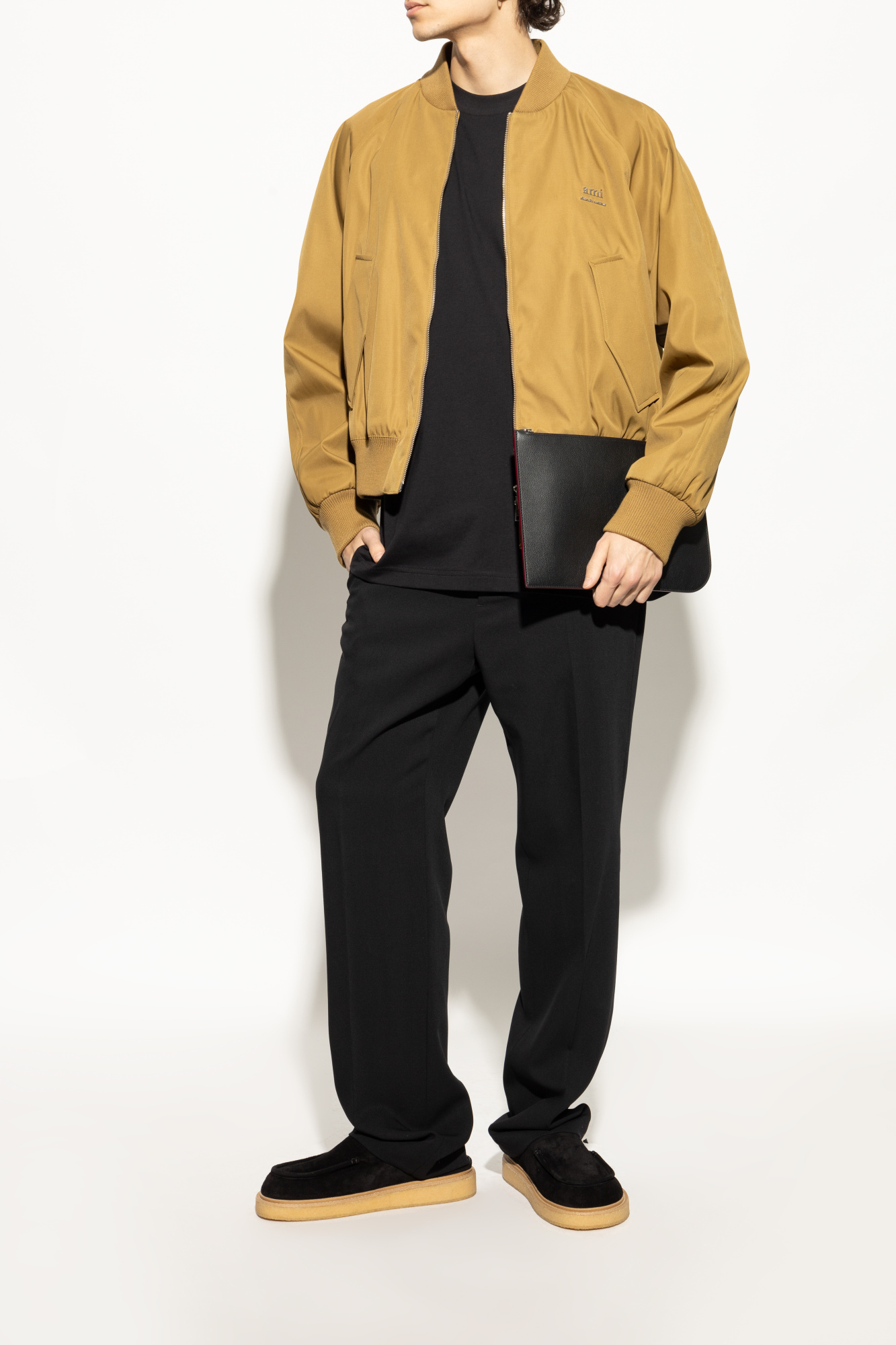 サンダル MARNI Camel Suede Slippers 332257-45335-MARNI-SUEDE-SABOT